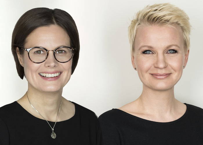 Tiina Väisänen ja Tanja Heiskanen